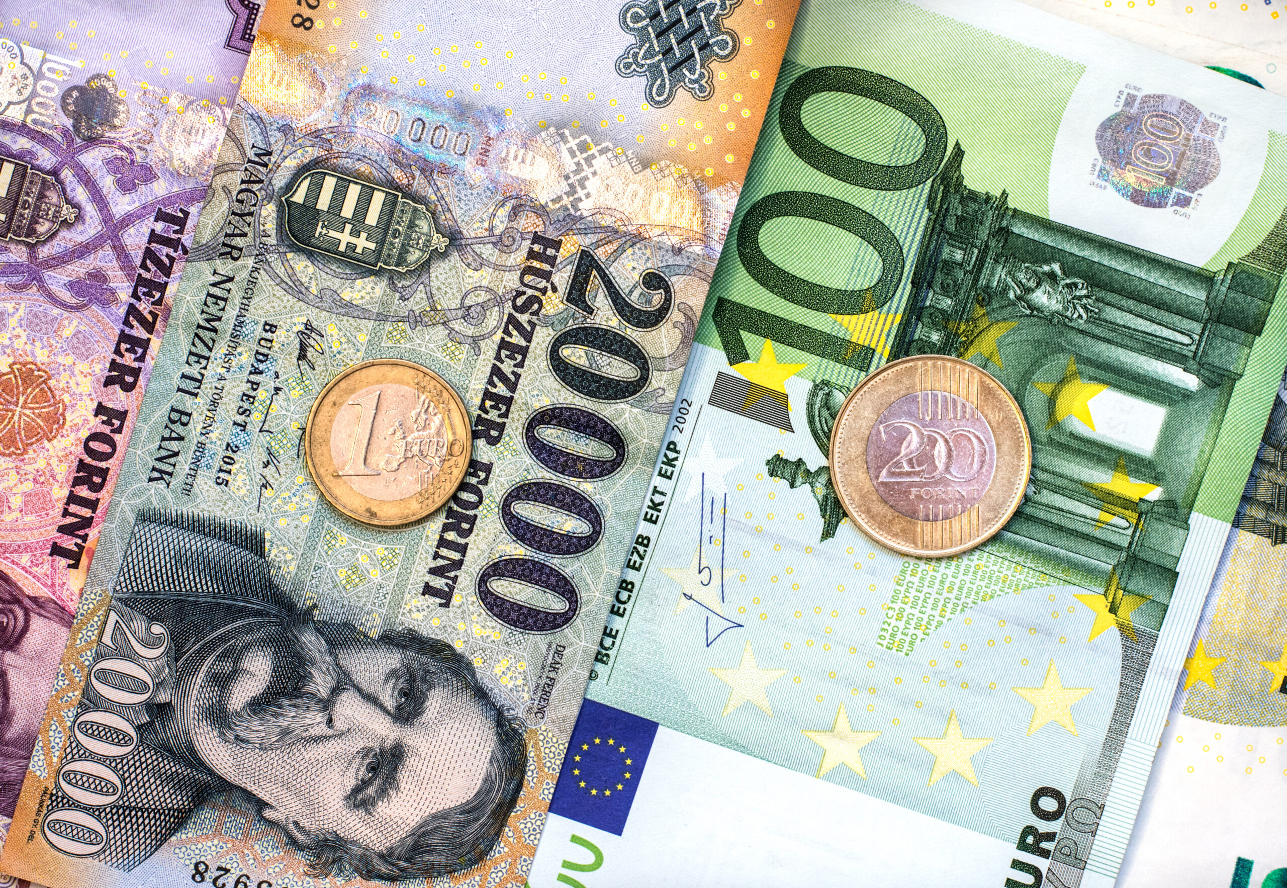 euró forint