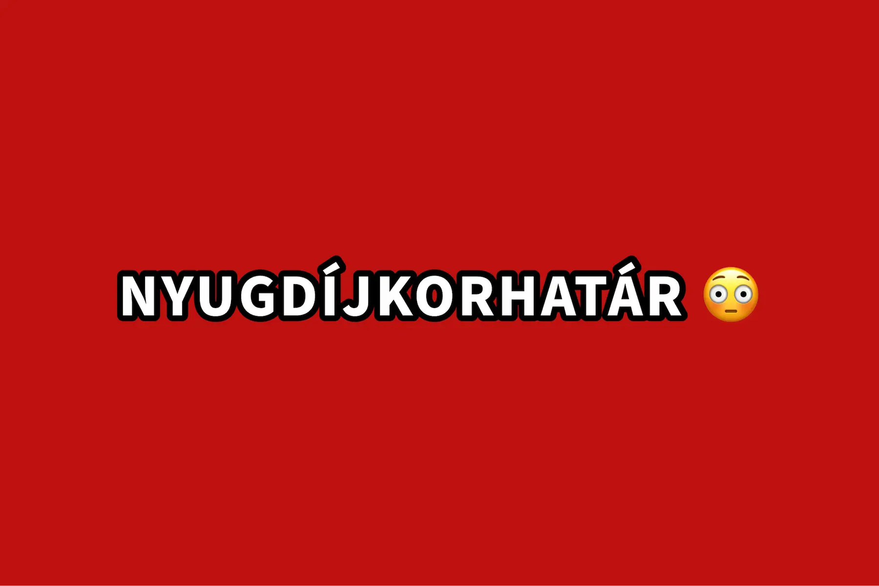 nyugdijkorhatar