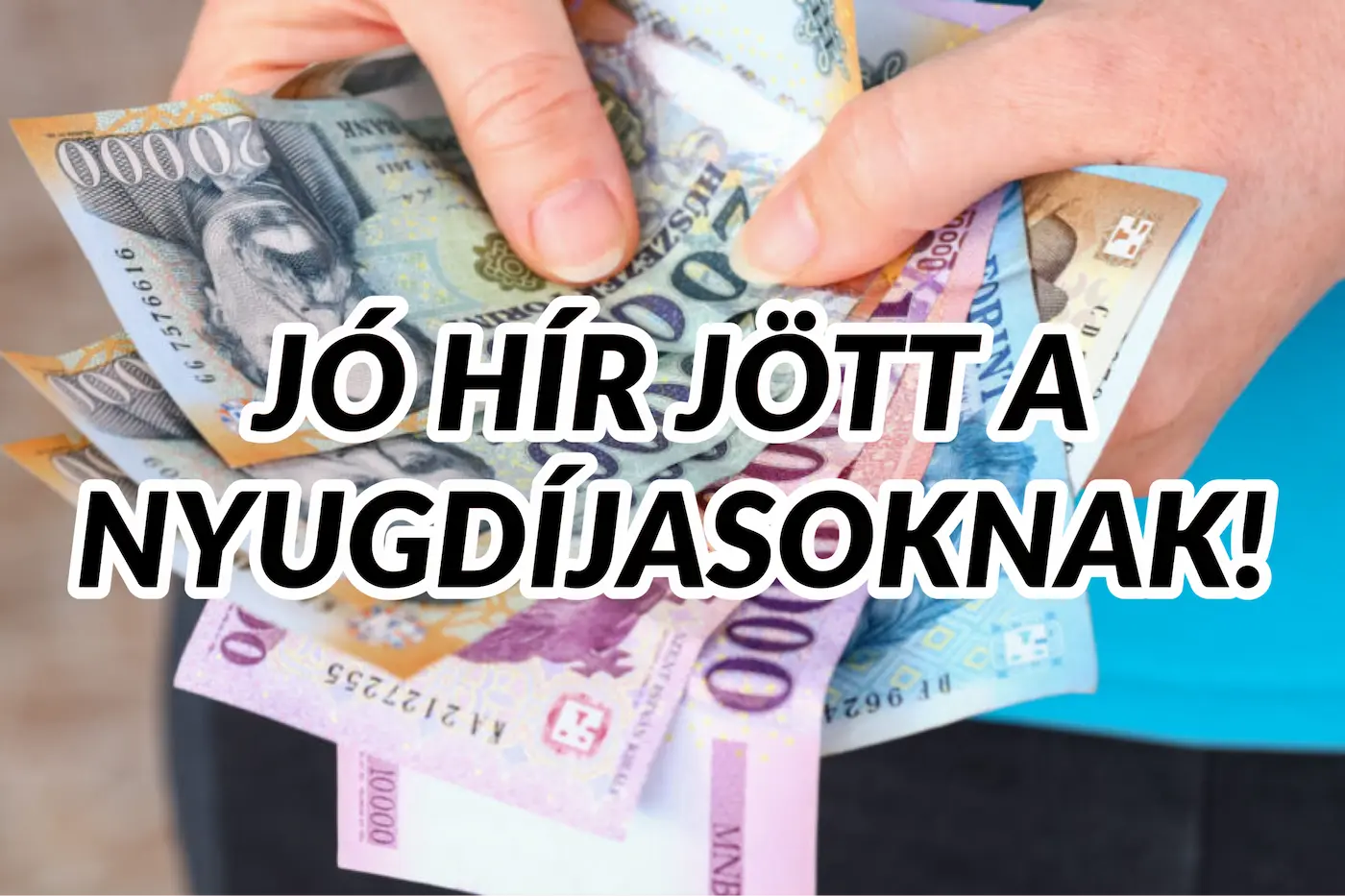 Jó hír jött nyugdíjasoknak