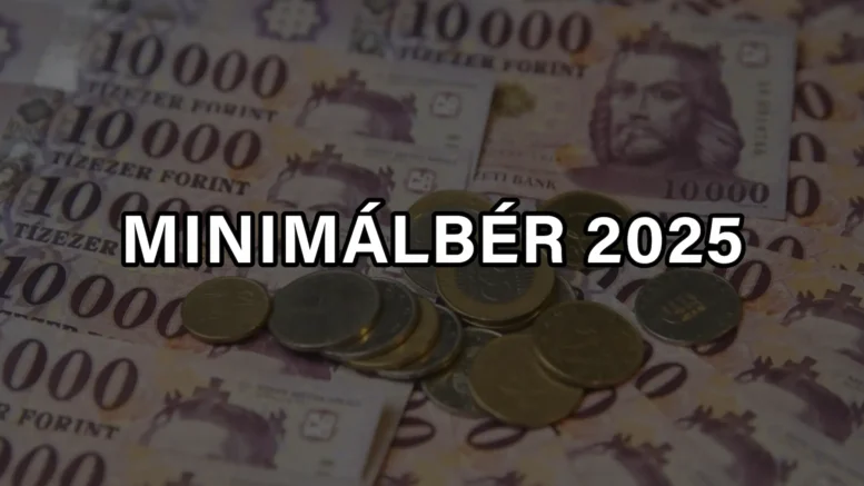 minimálbér 2025 nettó-buttó bérek 2025