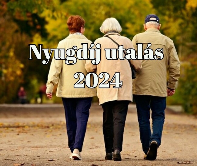 nyugdíj utalás 2024 kép