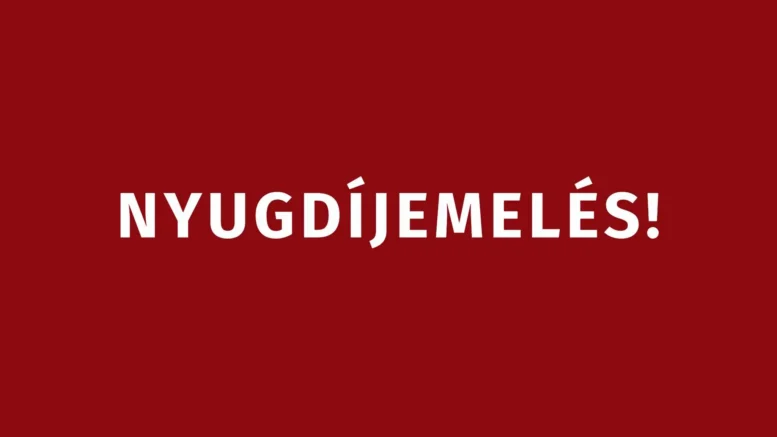 Nyugdíjemelés