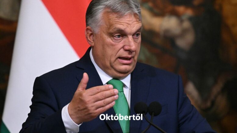 Orbán Viktor októbertől