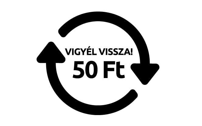 Vigyél vissza 50 ft