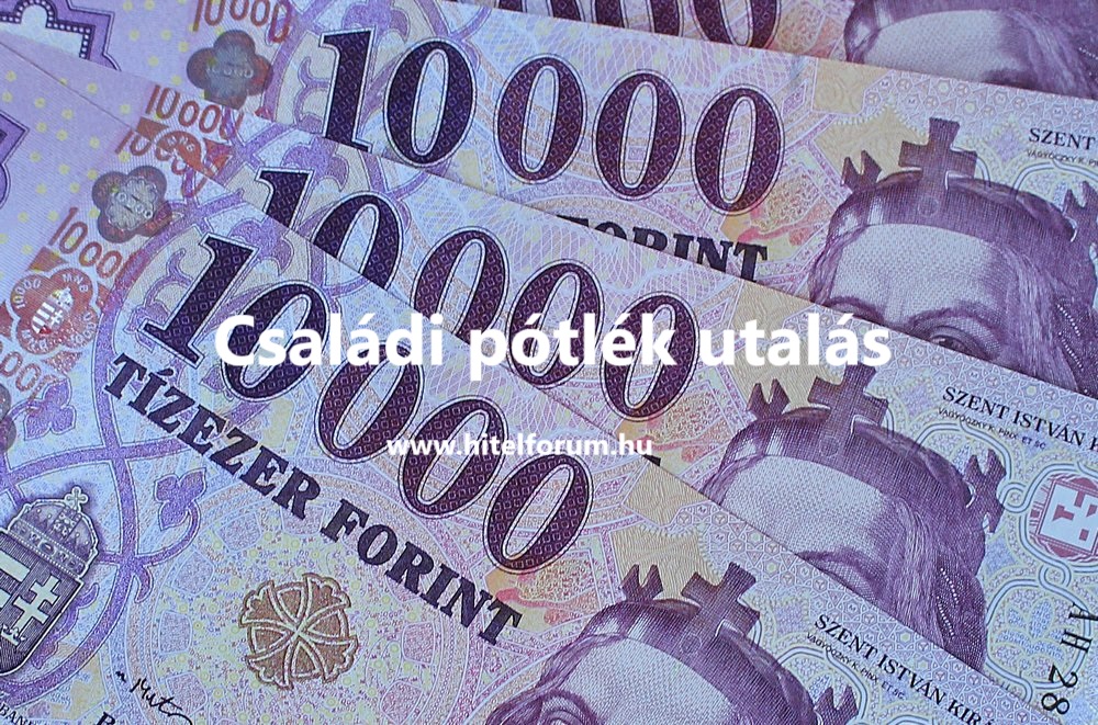 Családi pótlék utalás