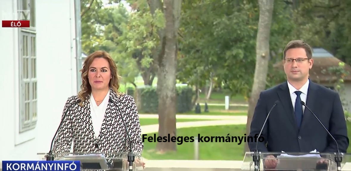 Felesleges Kormányinfó