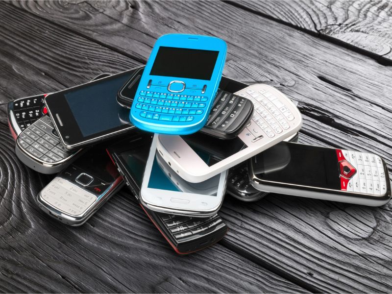 régi mobiltelefonok