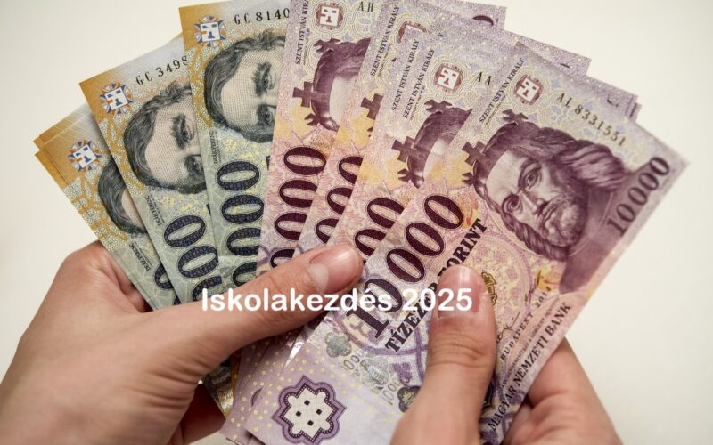 Iskolakezdési támogatás 2025 pénz
