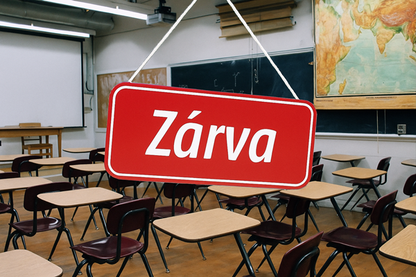 Iskola zárva