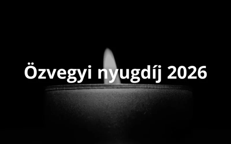 Özvegyi nyugdíj 2026 januártól
