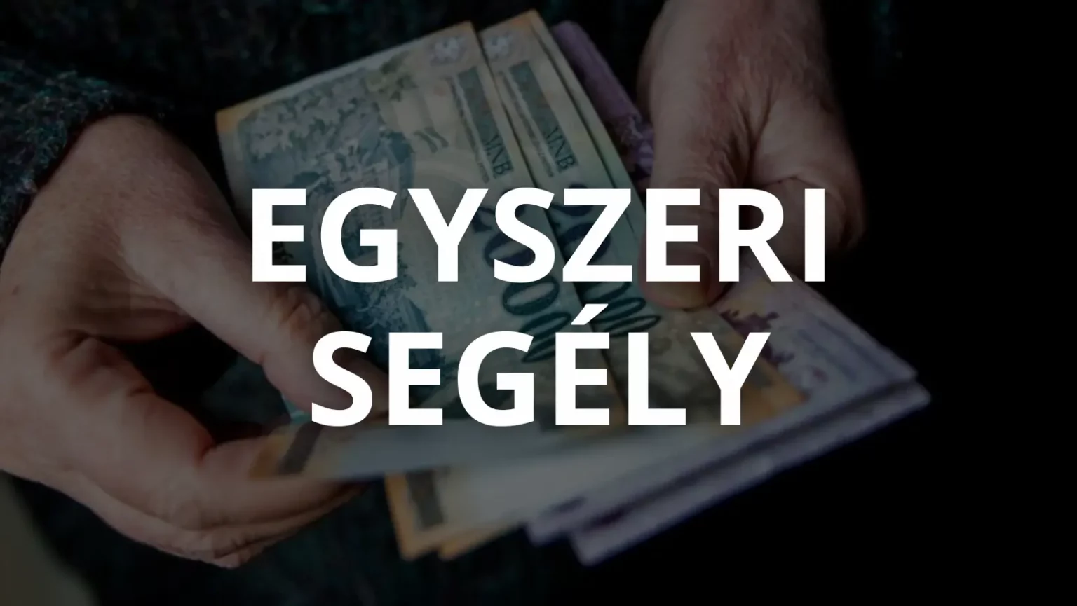 Egyszeri segély