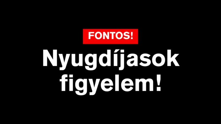 Nyugdíj utalás 2026
