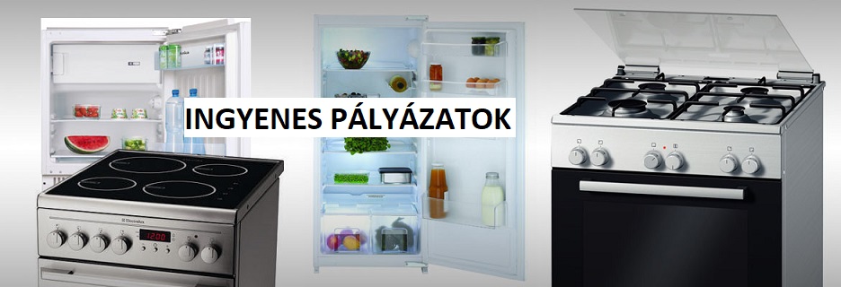 Háztartási nagygép pályázat