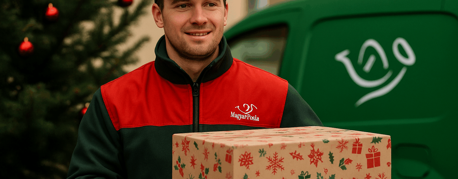 magyar posta karácsony csomag kézbesítés