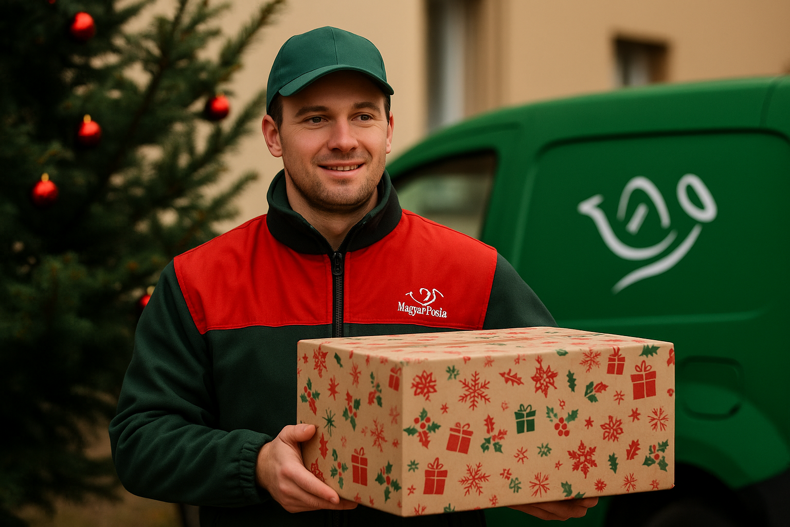 magyar posta karácsony csomag kézbesítés