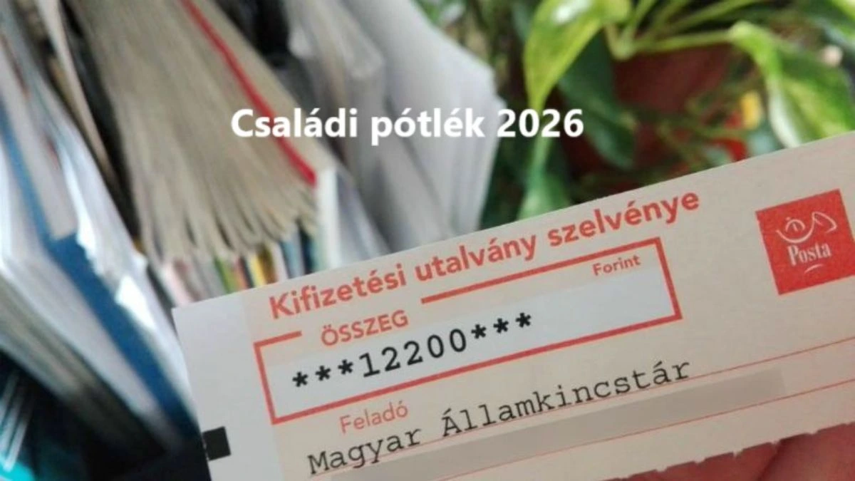 Családi pótlék 2026