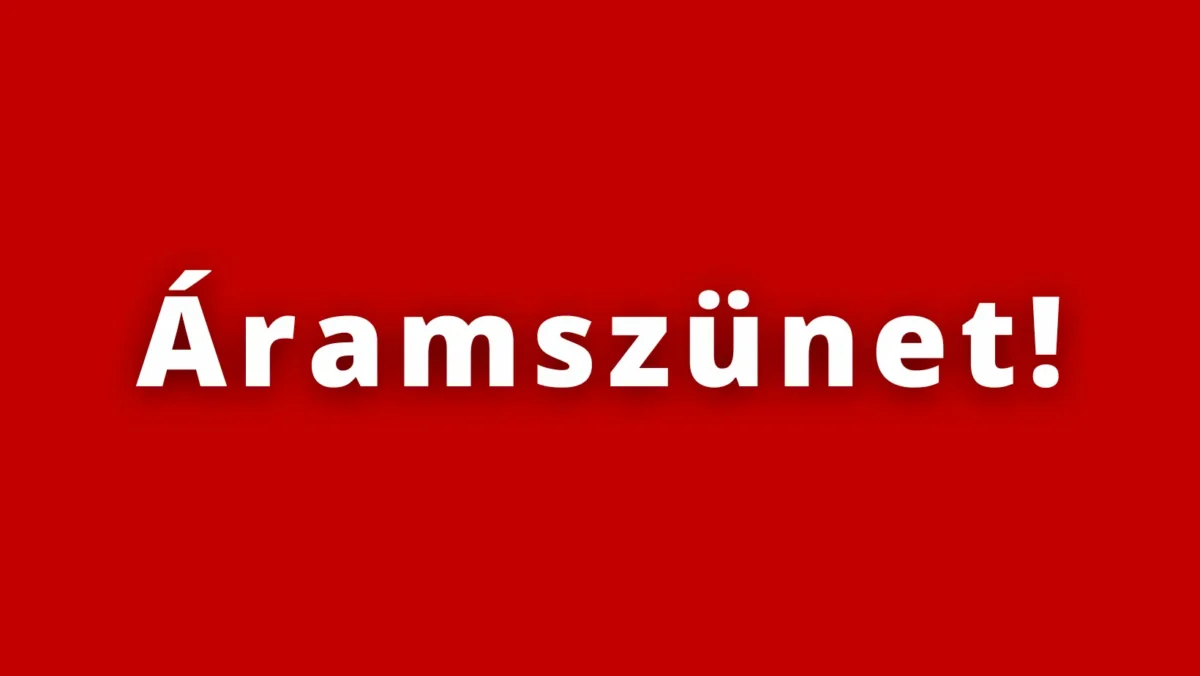 Áramszünet