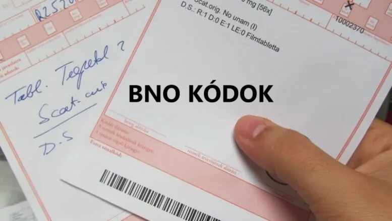 BNO kódok listája 2026