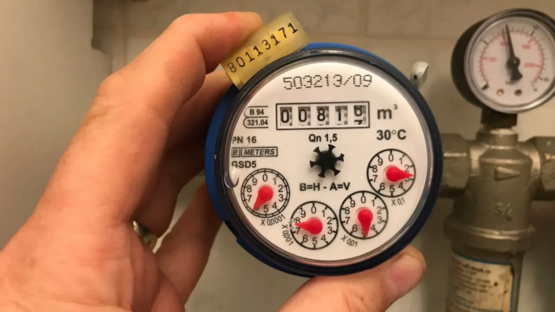 Lezserelik a vízórákat