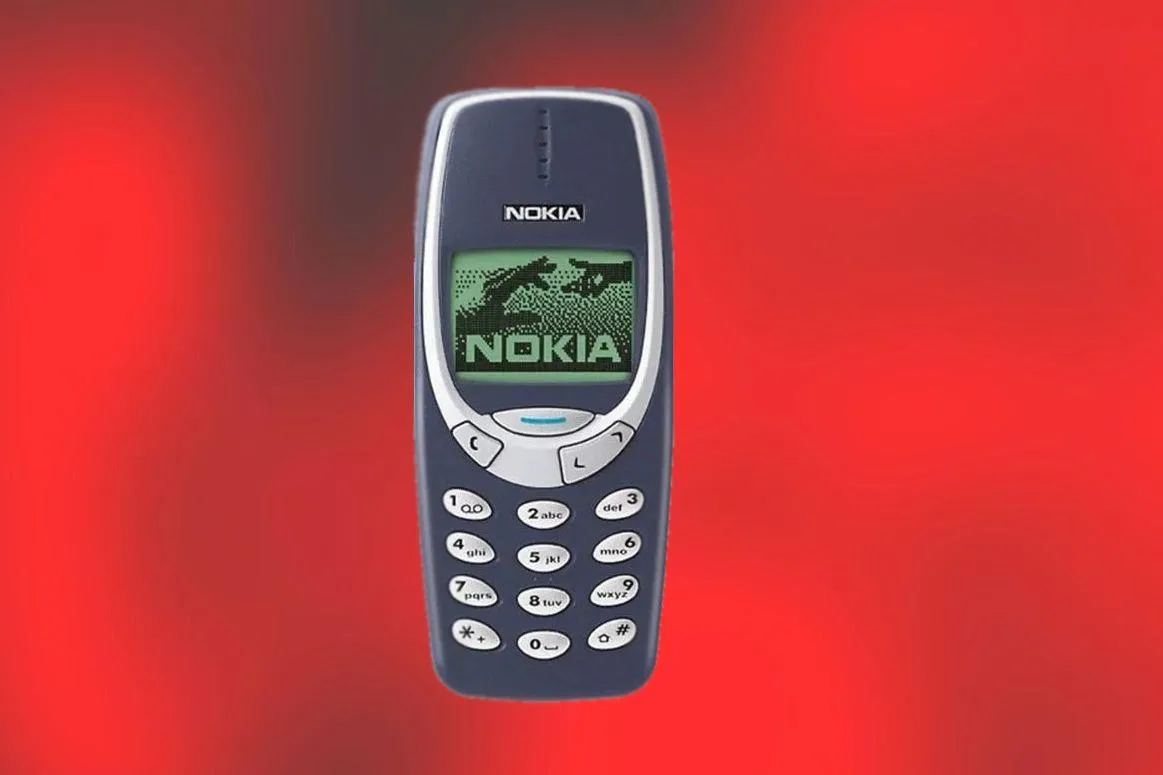 Régi mobil 3310 webp