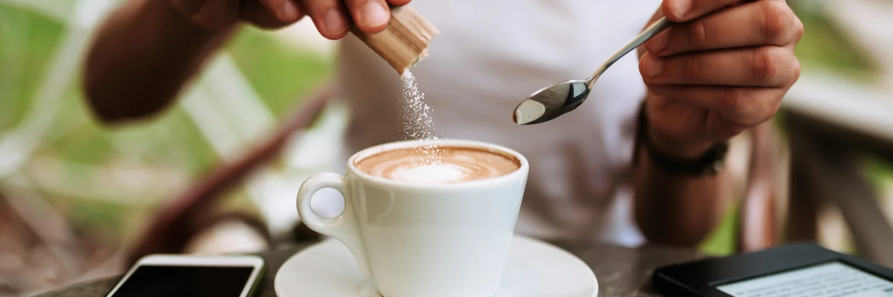 kávé-cukor