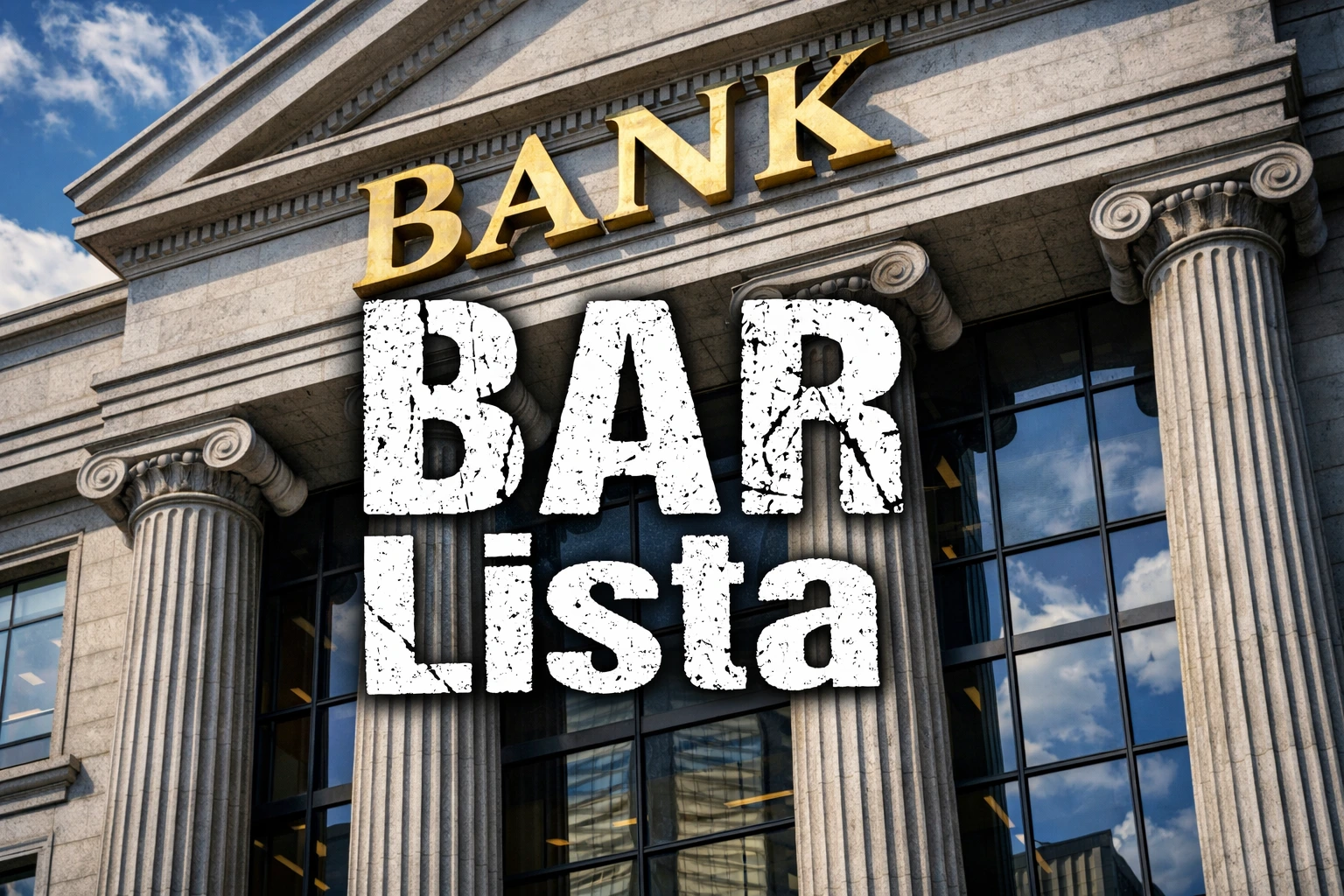 Bank bárlista