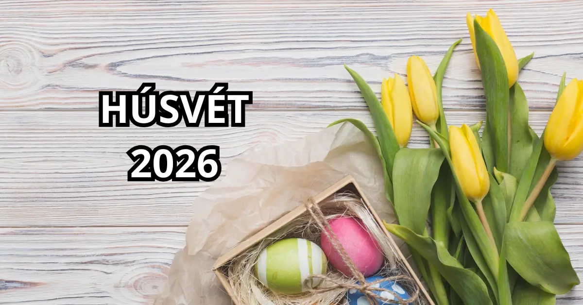 Tavaszi hangulatú húsvéti kép.