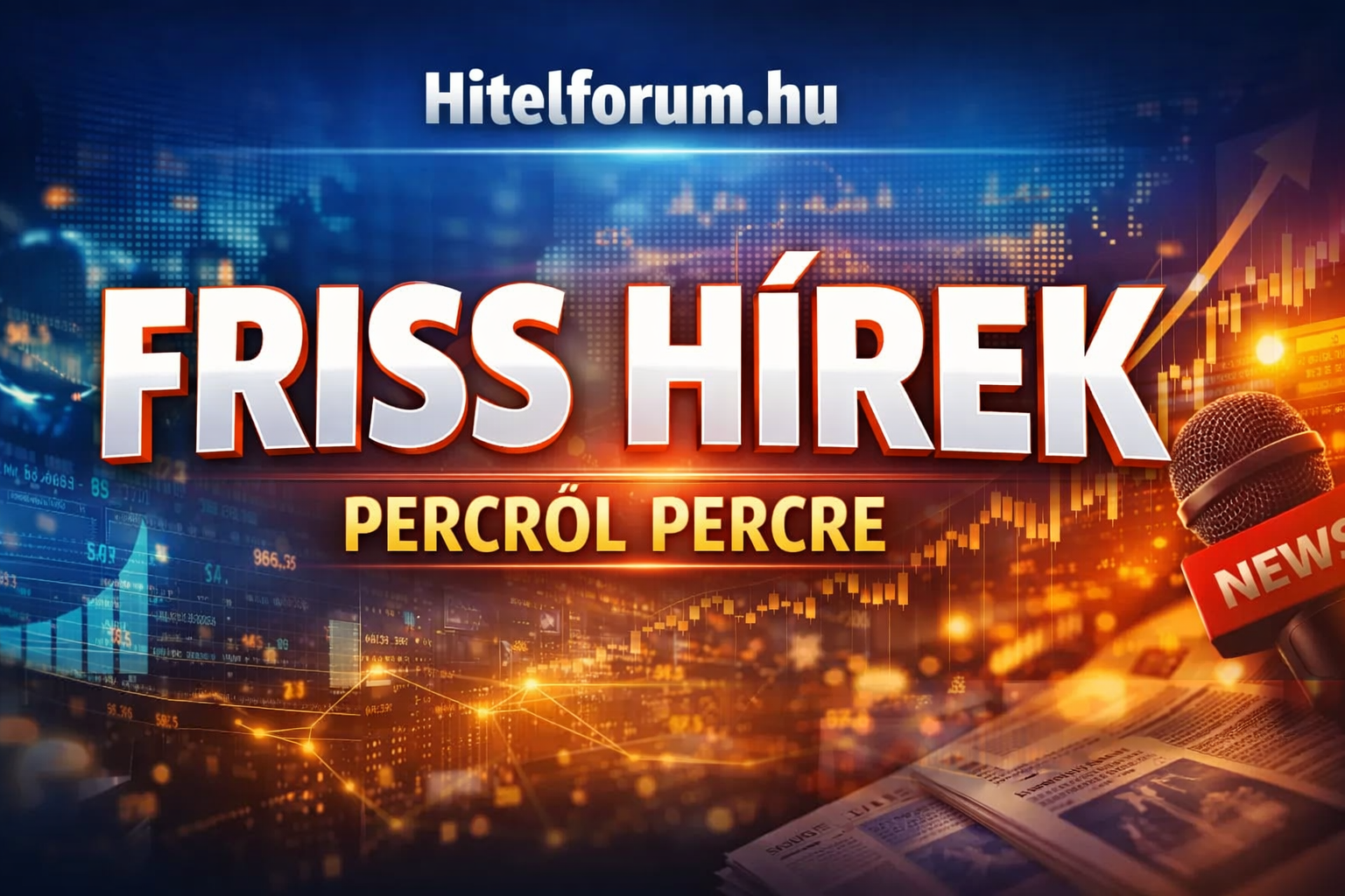 Hitelforum.hu friss hírek percről percre